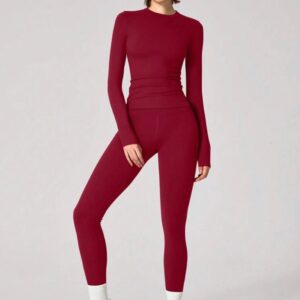 Conjunto Deportivo Rojo Manga Larga