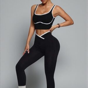 Conjuntos deportivos con crop top