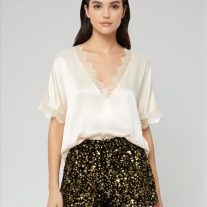 Shorts con lentejuelas