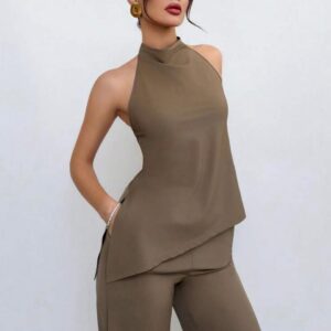 Conjunto con blusa larga