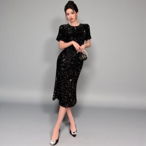 Vestidos largos brillantes