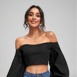 Strapless con manga larga