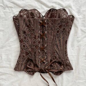 Blusa Strapless Corset