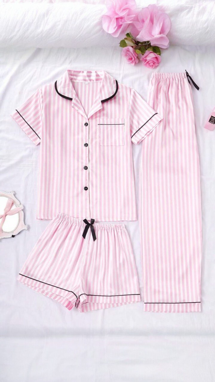 Pijamas 3 piezas 1 Pijamas 3 piezas