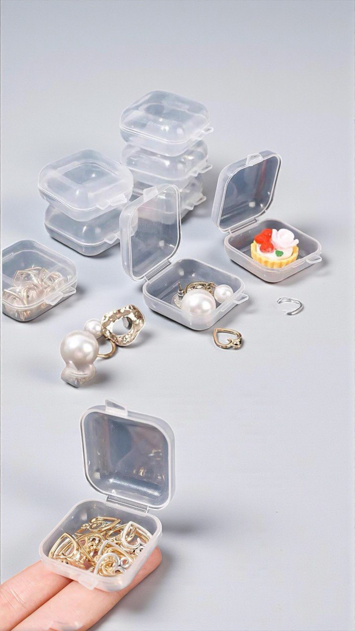 Set de mini joyeros (10 piezas) 1 Set de mini joyeros