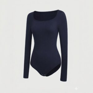 Body Azul Manga Larga