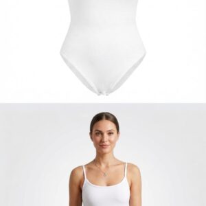 Body blanco con tirantes