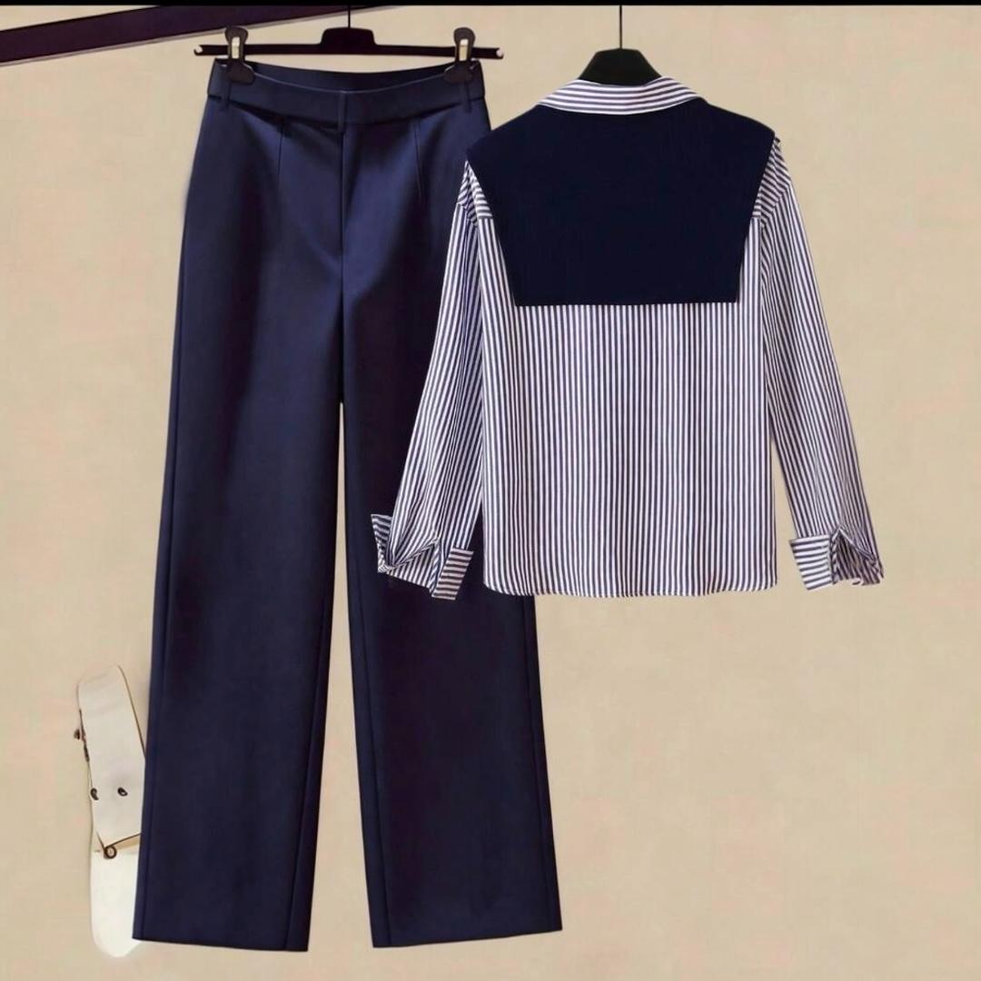 Conjunto Clásico Rayado 3 Conjunto Clásico Rayado