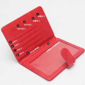 Funda Roja Para Pasaporte