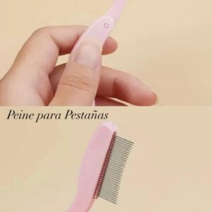Peine para pestaña