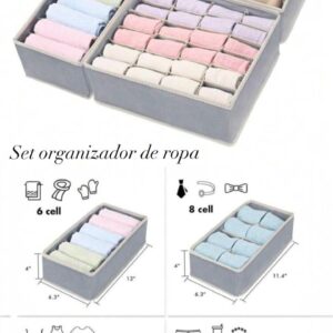 Set organizador de ropa