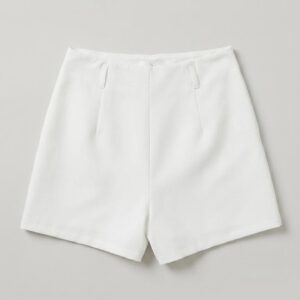 Short-falda blanca