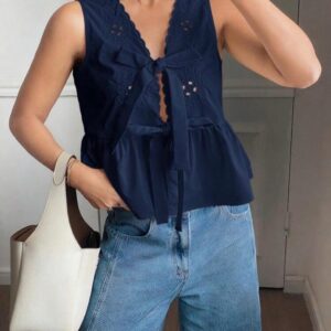 Blusa Azul Oscuro