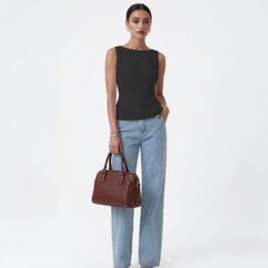 Blusa Negra Espalda Descubierta