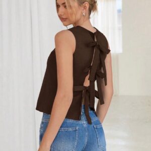 Blusa café