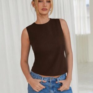 Blusa café
