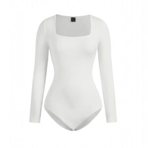 Body Manga Larga Blanco