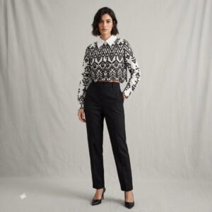 Camisa Estampada Manga Larga