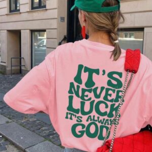 Camiseta Rosa Oversize