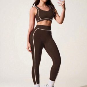 Conjunto Deportivo Café Con Lineas