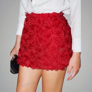 Falda roja