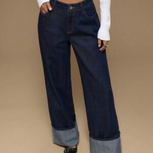 Jeans de Mezclilla  Oscura Forever21