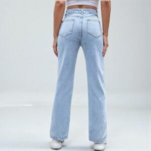 Jeans Con Abertura (2) Jeans Con Abertura