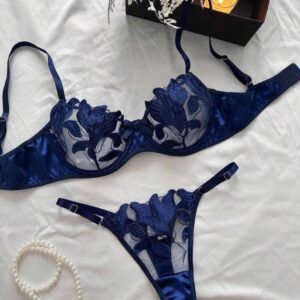 Lenceria Azul 2 Piezas