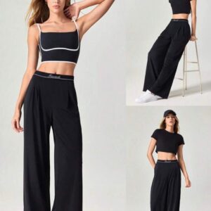 Pantalón Deportivo Negro