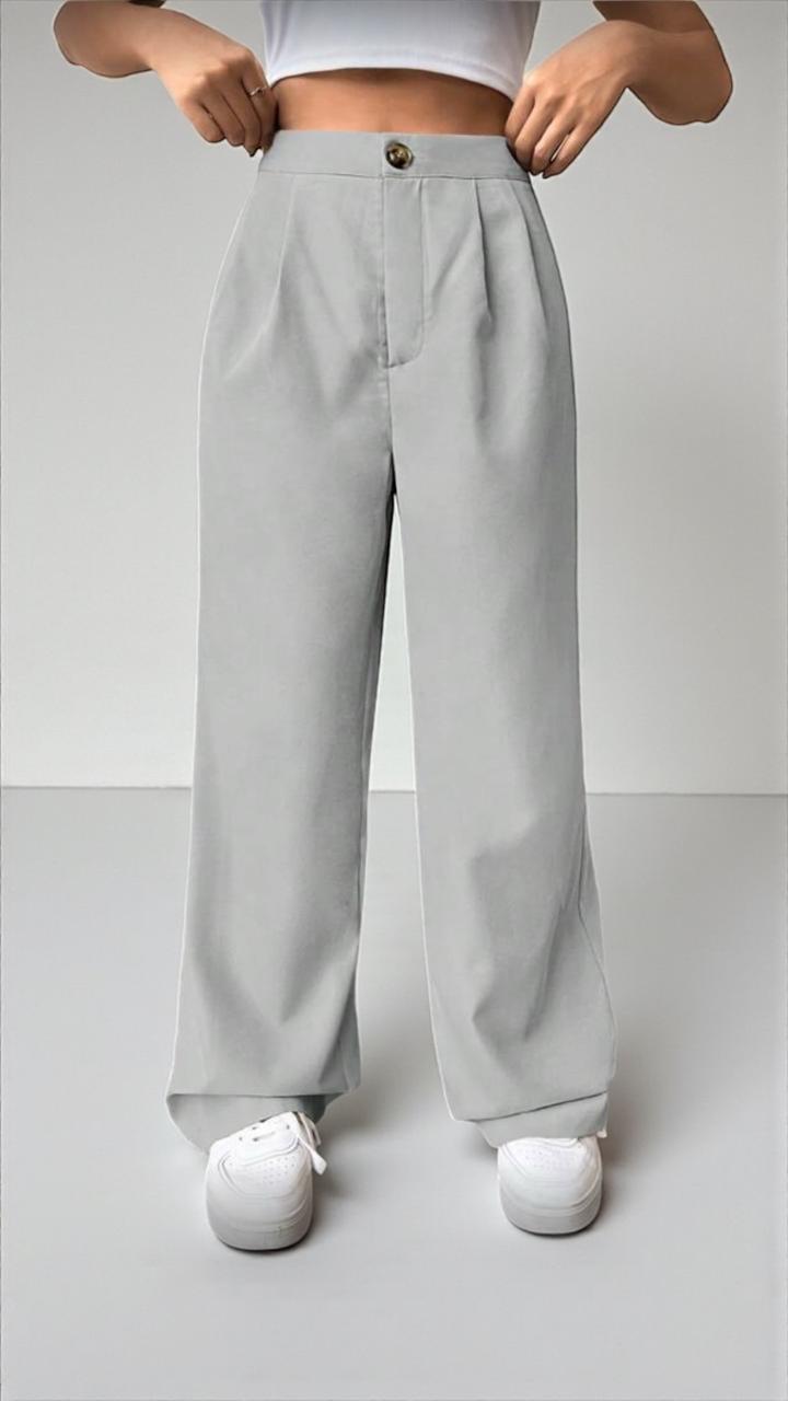 Pantalón Liso Gris 3 Pantalón Liso Gris
