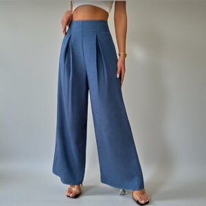 Pantalon Tela Azul