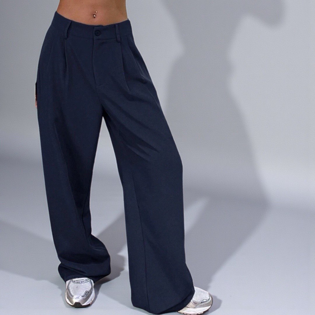 Pantalon Tela Azul Oscuro 1 Pantalon Tela Azul Oscuro
