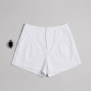 Shorts Tailored Blanco Corto