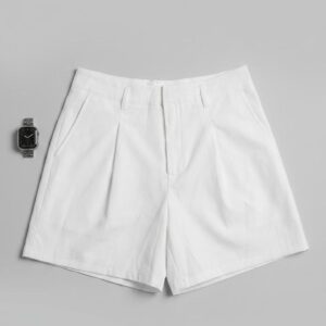 Shorts Tailored Blanco Largo (2) Shorts Tailored Blanco Largo