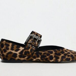 Zapatos Leopardo Mary-Jane