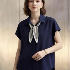 Blusa Con Pañuelo