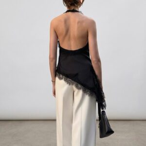 Blusa Negra Larga