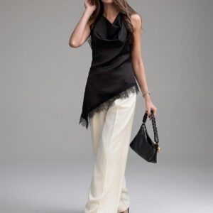 Blusa Negra Larga