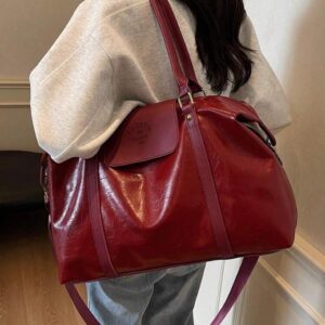 Bolsa De Viaje Ocre