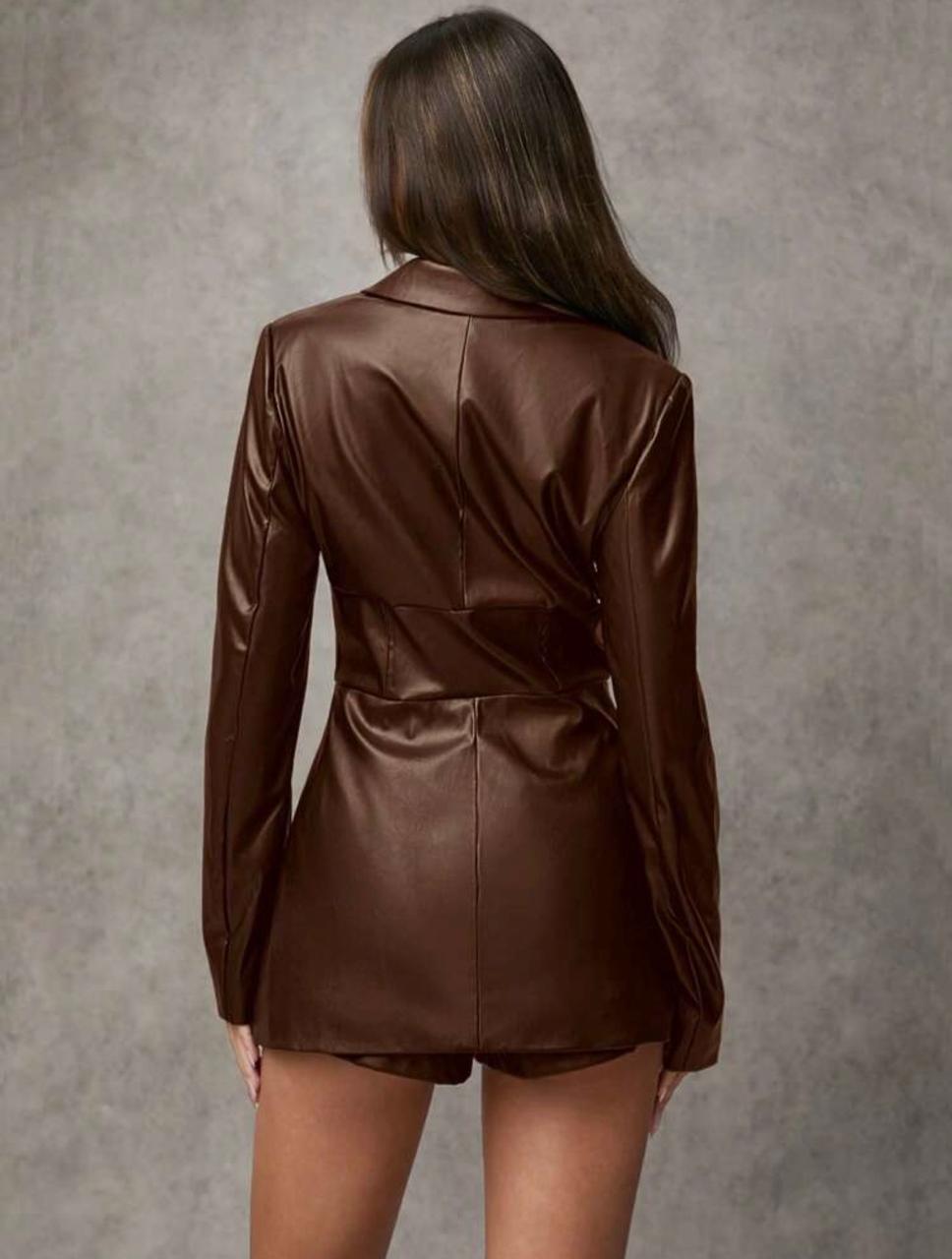 Conjunto Short Café 2 Conjunto Short Café