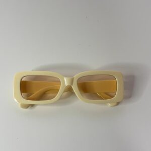 Lentes De Sol Amarillo Cuadrados