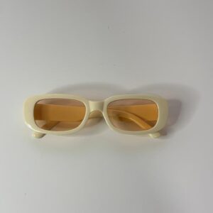 Lentes De Sol Amarillo Ovalados