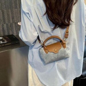 Mini Cartera Azul Jean
