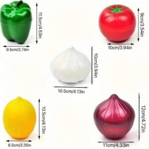 Set Contenedores Para Verduras