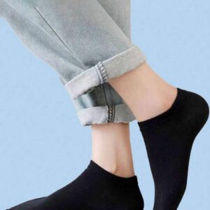 Set De 5 Pares Calcetines Negros