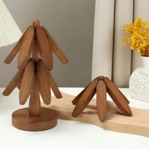 Set Manteles De Madera