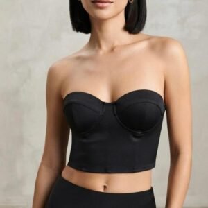 Top Negro Strapless