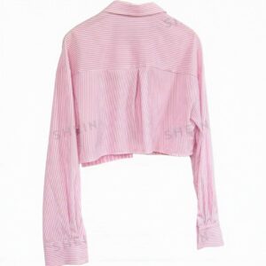 Top Rosado Manga Larga