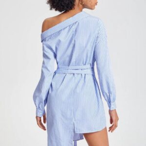 Vestido Corto Azul