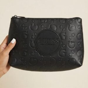Cosmetiquera Negra Grande Guess